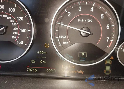 2014 BMW Activehybrid 3 from USA, damaged, VIN WBA3F9C56EF484555